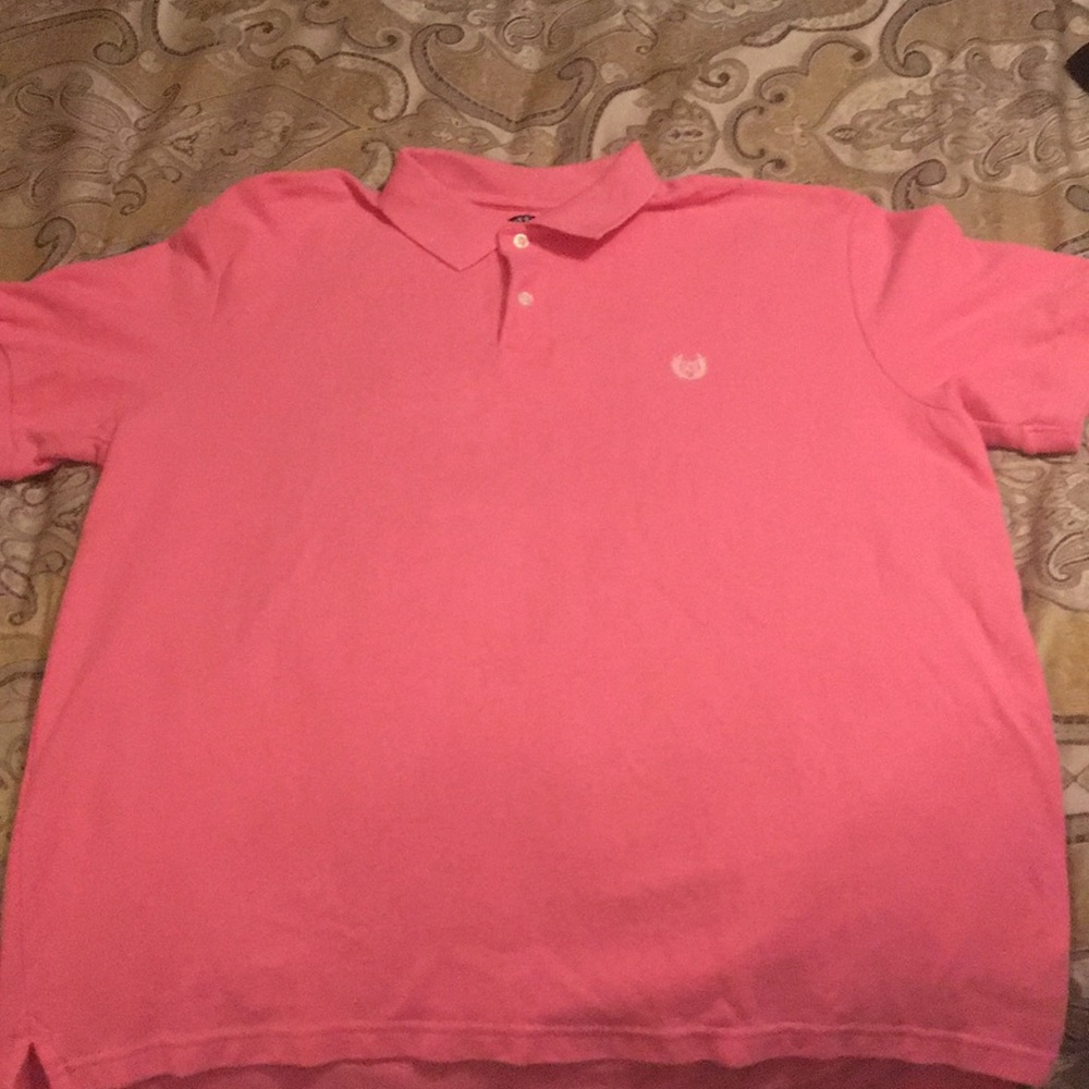 Men’s Pink Chaps Polo.